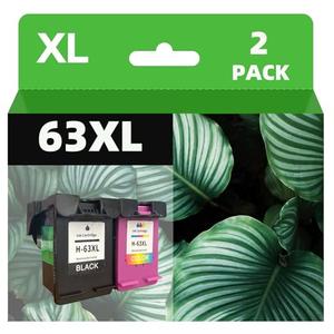 63XL 63 XL 63 Ink Cartridges for HP Printers Ink 63xl Black and Color Ink Cartridge Combo Pack for HP Deskjet 4650 5740 76U61 1111 2130 2131 3630 3632 3830 4520,Combination Pack