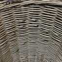 Boao Set of 2 Large Rattan Storage Basket - Round Handwoven Wicker Blanket Organization Baskets with Handles for Home Planter Decor, Laundry Hamper