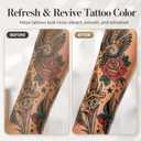 Tattoo Aftercare Kit, 10oz Tattoo Balm and 7oz Foam Soap, Moisturizes and Helps Protect Tattooed Skin, Revives New & Old Tattoo Appearance, pH Balanced Piercing & Tattoo Cleanser, Non-Petroleum Vegan