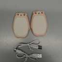 SWEETFULL Hand Warmers Rechargeable  Cute Bear, 2 Pack Magnetic Hot Hands, Reusable Electric Pocket Heater, Great Gift for Daughter, Kids, Wife, or Bestie, Portable for Outdoor & Camping (Pink)