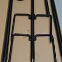 Ottsuls Shepherd-Hooks Adjustable for Bird-Feeder Lantern Plant-Hook Garden-Stake - Plant Stand Hanger for Outdoor Flower Basket, Bird Feeder Hanger Weddings Decor (45 INCH)