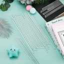 Zopeal 30 Pcs 12 Inch Clear Acrylic Dowel Rods for DIY Crafts Acrylic Dowel Strip Plastic Sticks Cake Topper Rod for DIY Plastic Stick Handwork Supplies(0.16 Inch /4mm Diameter)