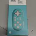 8Bitdo Zero 2 Bluetooth Gamepad Keychain Sized Mini Controller for Switch, Windows, Android, macOS & Raspberry Pi(Turquoise Edition)