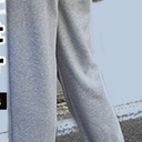 Women's Casual Fleece Sweatpants High Waisted Cinch Bottom Lounge Baggy Joggers Pants M