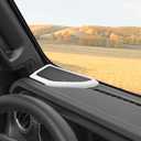 for 2024 Jeep JL A Pillar Top Roof Speaker Trim Cover Fit for Jeep Wrangler JL JLU Gladiator JT 2024 Up White Interior Accessories 4pcs