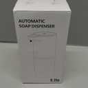 Automatic Foaming Soap Dispenser,4-Level Adjustable Foam, Wall Mount, USB Rechargeable,12.8oz/ 380ml,Touchless Hand & Dish Soap Dispenser for Bathroom, Kitchen,Hotel, Restaurant (Silvery)