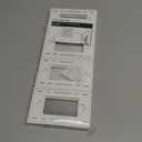 CML Decorator Screwless Wall Plate, 1-Gang Receptacle Outlet Cover, 8 Pack Hidden Screw Smooth Face Switch Plates, Standard Size 2.91"x4.68", UL Listed, White