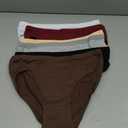 ALL OF SHE Womens Underwear Cotton Hipster Panties Breathable Sexy Cheeky Stretch Soft Ladies Bikini Underwear 6 Pack, Size: Small