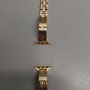 Missair Compatible with Apple Watch Band 38mm 40mm 41mm 42mm 44mm 45mm 46mm 49mm, Stainless Steel Metal Strap Women Dressy Bracelet Wristband for iWatch Series 11 10 9 8 7 6 5 4 3 2 1 SE Ultra