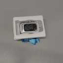 Vibeat Bluetooth Fingertip Pulse Oximeter with Pulse Rate, Blood Oxygen Saturation Monitor | Finger O2 Meter, Batteries and Lanyard Included, Free APP (White)