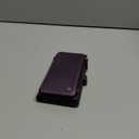 Defencase Compatible with iPhone 14 Pro Case Wallet with RFID Blocking Card Holder for Women Men, Soft PU Leather Magnetic Snap Flip Zipper Strap Wallet Phone Case Fit for iPhone 14 Pro 6.1", Purple