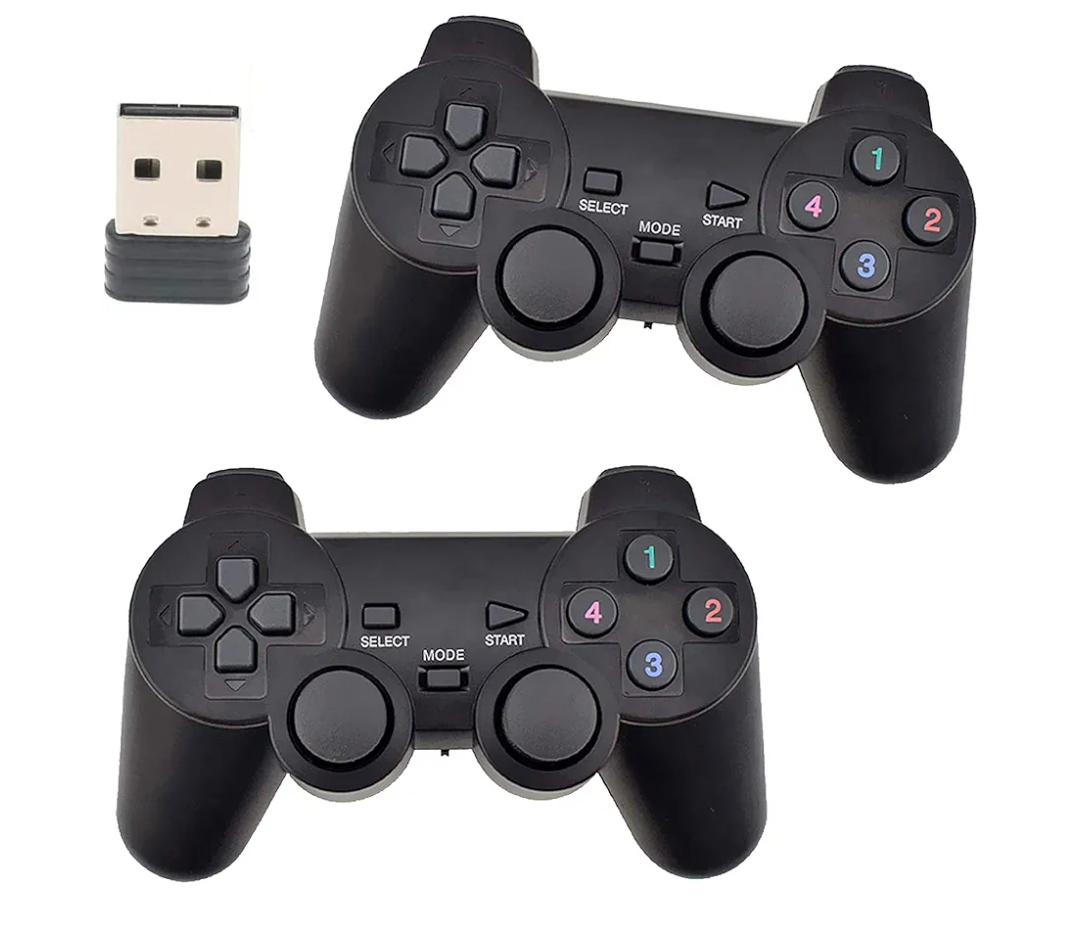 C-Zone 2.4GHz USB Twins Wireless game Controller Gamepad Joystick With WIN98/2000/X/2003VISTA/WIN7 SYSTEM TV Box