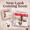 Huggies Size Newborn Diapers, Skin Essentials Baby Diapers, Size Newborn (6-9 lbs), 180 Count (3 Packs of 60)