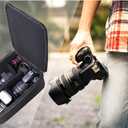 Roomy Camera Protective Bag Insert Waterproof Lens Pouch Shockproof DSLR SLR Carrying Case with Thicken Partition Padded Liner for Sony Canon Nikon Camera Flash Light & Accessories