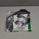 ADOGGYGO Formal Dog Tuxedo, Wedding Dog Collar with Bow Tie, Adjustable Pet Wedding Collar Bandana for Small Medium Large Dogs (Large, Black)