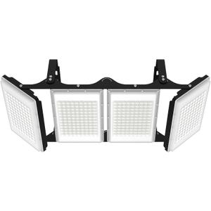 800W LED Flood Light Outdoor, 80000lm 6000K Daylight White IP66 Waterproof, Commercial Parking Lot Light,4 Heads for Street Stadium House Floodlight Bright Security Lights for Outdoor Area