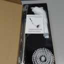 Electric Spin Scrubber Bathroom - Adjustable Handle Cordless Shower Scrubber, 2 Speeds, Bathroom Scrubber with 8 Replaceable Brush Heads, Power Scrubber for Bathtub Cleaning