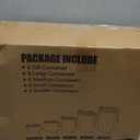 30 PCS Airtight Food Storage Containers with Lids, Kitchen Pantry Organization and Storage, BPA-Free Plastic Scale Food Canisters for Cereal, Flour, Sugar, Dry Food, Include Labels & Marker