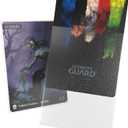 Ultimate Guard Cortex Outer Card Sleeves, 100 Standard Size TCG Sleeves, 66 x 91mm, Transparent Back, Matte Finish, No PVC & Acid-Free, High Clarity