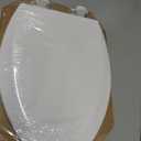 Bemis 1500EC 390 Lift-Off Wood Elongated Toilet Seat, Cotton White (Pack of 1)