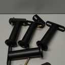 4 Pcs Adjustable Height Bed Support Legs 5.9-10.5 inch, Bed Frame Center Support Legs for Bed Frame/Bed Center Slat/Furniture,Heavy Duty Metal Bed Replacement Legs Bed Slats Support Legs