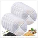 12 Pack Cat Water Fountain Filters, Filter Replacement Compatible with 101oz Cat Pet Water Fountains