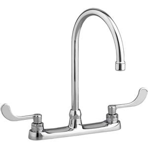 American Standard 6409170.002 Monterrey Top Mount Gooseneck Kitchen Faucet, 8-Inch