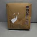 BEDELITE Flannel Sheets Full Size Grey - Super Soft Fleece Sheets Set Fluffy Extra Plush, 4 Piece(Include Fitted Sheet, Flat Sheet, 2 Pillowcases)