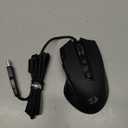 Redragon M612 Predator RGB Gaming Mouse, 8000 DPI Wired Optical Mouse with 11 Programmable Buttons & 5 Backlit Modes, Software Supports DIY Keybinds Rapid Fire Button (Black)