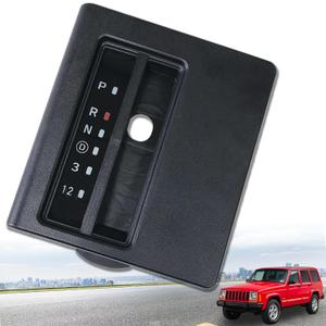 Automatic Floor Shift Indicator Bezel Dash Trim Auto Console Compatible with Jeep Cherokee XJ1997-2001 55115615