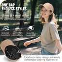 AOPREL Baseball Cap Breathable Mesh Golf Hat Quick Dry Adjustable Baseball Hats for Men and Women Sport Running Workout Size: Large-X-Large