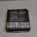 Minetom Color Changing Rope Lights Outdoor, 33FT 100 LED String Lights with Plug & Remote, Waterproof Christmas Light Outdoor Decoration, Twinkle Rope Light for Outside Indoor Bedroom,16 Colors