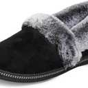 Skechers Womens Too Cozy Slipper (10, Black)