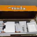 TONDA Low Profile Floor Jack, 2 Ton Aluminum and Steel Hydraulic Car Jack with Dual Pump System, Rapid Lift, Orange