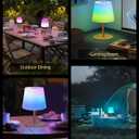 EZVALO Spa-Like Shower Lamp Waterproof Bathroom Lamp with Remote, Rechargeable Cordless Mood Light, 3 Color Temps & 80 RGB Colors for Relaxing Bathroom & Bathtub Experience (1 Pack)