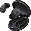 BIGOOD 50dB Ear Plugs for Sleeping Noise Cancelling, Ultra-Comfy Noise Cancelling Ear Plugs for Noise Reduction, Concerts, Work, Airplane, Concert Ear Plug Silicone Earplugs with 7 Eartips Charcoal