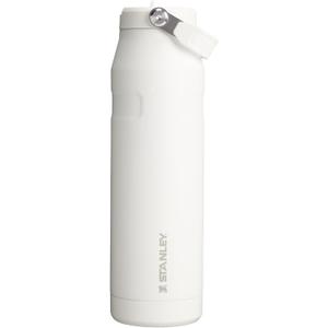 Stanley IceFlow Flip Straw 2.0 Water Bottle 36 OZ | Built-In Straw with Larger Opening | Lightweight & Leak-Resistant | Insulated Stainless Steel | BPA-Free | Frost