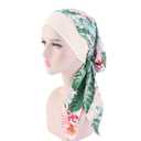 Fxhixiy Pre Tied Chemo Head Scarf for Women Cancer Slip On Bandana headwrap Turban headwear Hair Cover