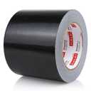 Wide Duct Tape, Industrial Grade 30Yards (90 ft) 4 Inch Black Tape, 9 Mil Heavy-Duty, Waterproof, Strong, Flexible, No Residue, for Crafts & Home Improvement (Black, 4'' x 90ft)