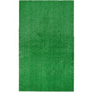 Garland Rug Artificial Grass 3 Ft. X 5 Ft. Large Indoor/Outdoor Area Rug Green -Lush Green, Durable, and Low-Maintenance for Patios, Lawns, and More