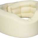 Sammons Preston Universal Contour Cervical Brace, Adjustable Hook and Loop Closure, For Neck Strain, Injury, or Post-Op Surgery, Relieves Neck Pain and Spine Pressure, Cream Color, 2 High