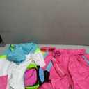 Ramede 80s Outfits for Women 90s Workout Halloween Costume Neon Wear Tracksuit Windbreaker Disco Party Accessories (M)