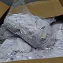 VEVOR 100 Pcs White Chair Covers Polyester Spandex Chair Cover Stretch Slipcovers for Wedding Party Dining Banquet Flat-Front Chair Covers