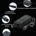 54.6V 3A Fast Battery Charger for Super 73,with 3-Pin Connector for 48V Lithium Battery 110V-120V Power Adapter Compatible for Z/S/R-Series,Z S R Adventure, ZX,RX,S2,Replacement Part etc (3A)