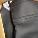 Black Car Seat Covers Front Pair, Breathable Leather Automotive Front Seat Covers with Headrest, Universal Automotive Vehicle Seat Cover for Most Sedan SUV Pick-up Trucks
