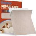 Linen Fabric Repair Tape Kit, 8.3" x 11" Self-Adhesive Couch Patch Repair Fabric Patches for Furniture, Clothes, Upholstery, Carpets, Chairs, Sofas, Pillows Linen Beige