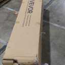 VEVOR Crossover Truck Tool Box, 72x20x14 In, Heavy Duty Aluminum Toolbox with Diamond Texture, Pick Up Truck Bed RV Trailer Toolbox, Waterproof Storage Organizer with Lock, Keys, Side Handles, Black