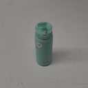 Ello Cooper 18oz Kids Stainless Steel Water Bottle with Straw and Carry Handle, Double Walled and Vacuum Insulated Metal, Leak Proof Locking Lid with Soft Silicone Spout, Reusable, BPA Free, Yucca