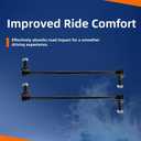 Front Lower Control Arm w/Ball Sway Bar Suspension Kit Compatible with Buick Enclave 08-17, for Chevy Traverse 09-17, for GMC Acadia 2007-2016/ Limited 2017, for Saturn Outlook 2007-2010