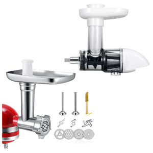 Kitoart Stand Mixer Attachment Stainless Steel Food Grinder Attachment